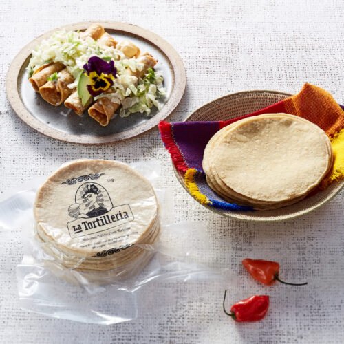 La Tortilleria 14.5cm Nixtamal Corn Tortillas Carton (10kg)