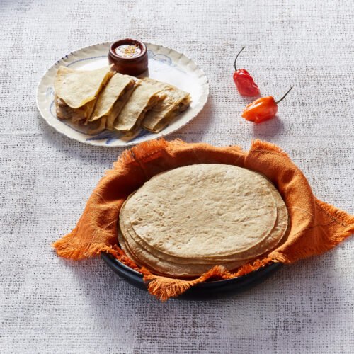 La Tortilleria 20cm Nixtamal Corn Tortillas (1kg)