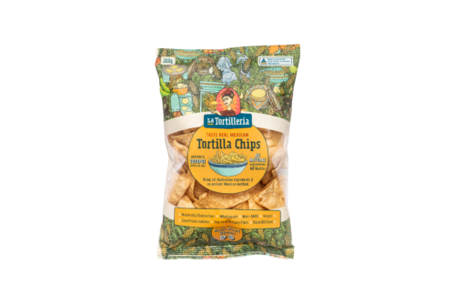 La Tortilleria White Corn Totopos (200g)