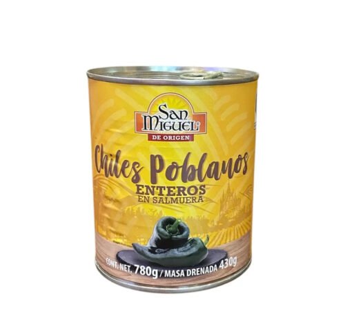 San Miguel Whole Poblano Chilli 780g
