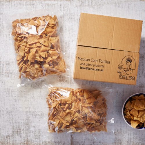 La Tortilleria White Corn Totopos (1kg)