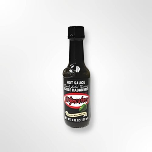 El Yucateco Black Habanero Hot Sauce 120ml