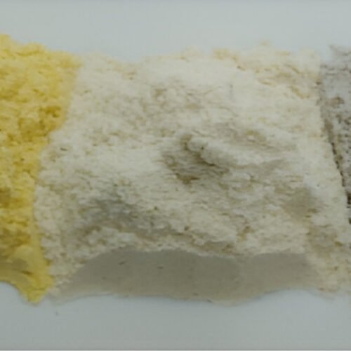 Tricolour corn flour pack 1kg blue, 1kg white and 1kg yellow