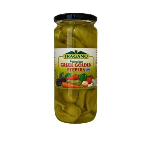 Tragano Greek Golden Peppers 440g