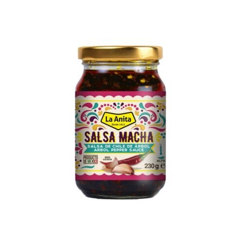 La Anita Salsa Macha – Salsa de Chile de Árbol 230g | Authentic Mexican Chili Oil
