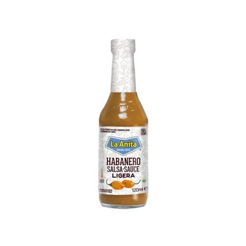 La Anita Habanero Light Hot Sauce – Salsa de Chile Habanero Ligera 120ml