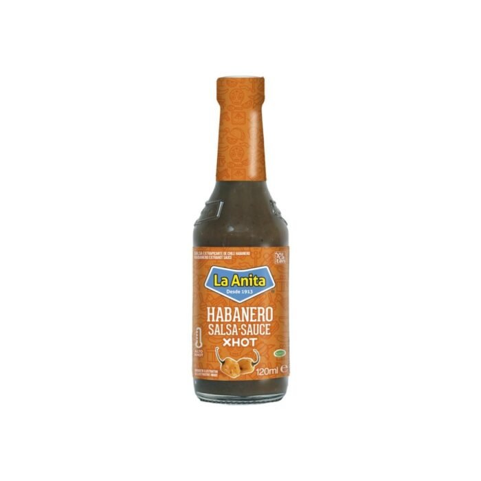 La Anita Extra Hot Habanero Sauce – Salsa de Chile Habanero Extrapicante 120ml