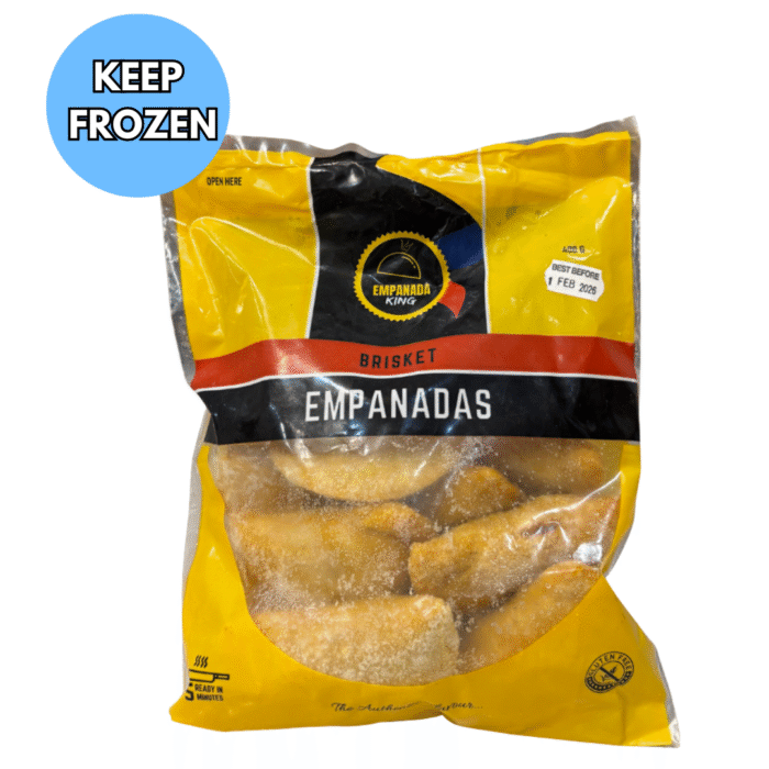 Frozen Brisket Empanada King x 10 - 400g: Delivery within 15km of Melbourne CBD ONLY
