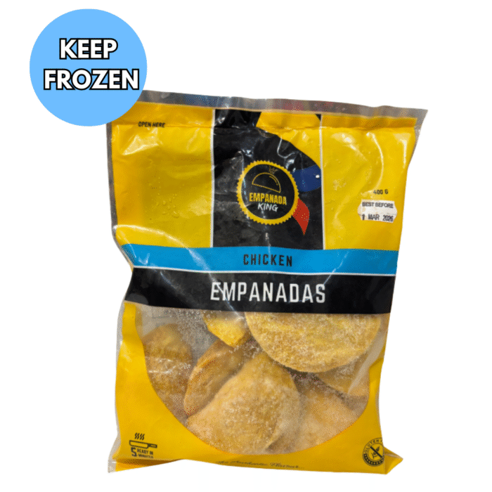 Frozen Chicken Empanada King x 10 - 400g: Delivery within 15km of Melbourne CBD ONLY