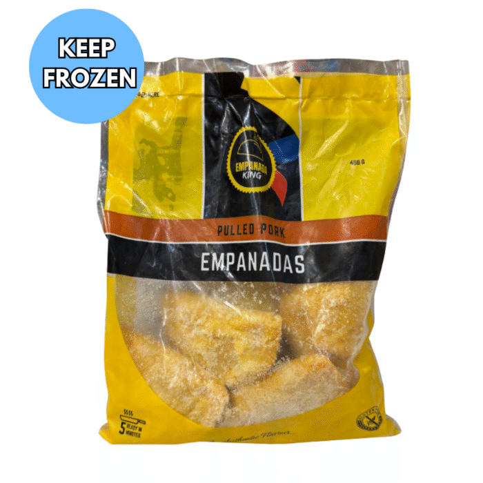 Frozen Pulled Pork Empanada King x 10 - 400g: Delivery within 15km of Melbourne CBD ONLY