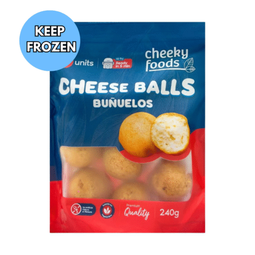 Frozen Buñuelo Cheese Balls x 8 Cheeky Foods - 240g Delivery 15 KM from Melbourne CBD ONLY (Copy)