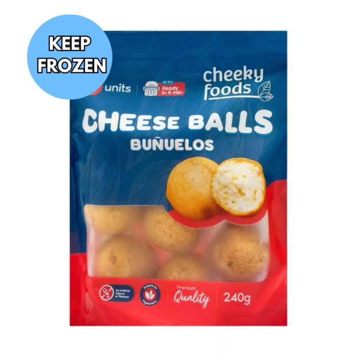 Frozen Buñuelo Cheese Balls x 8 Cheeky Foods - 240g Delivery 15 KM from Melbourne CBD ONLY (Copy)
