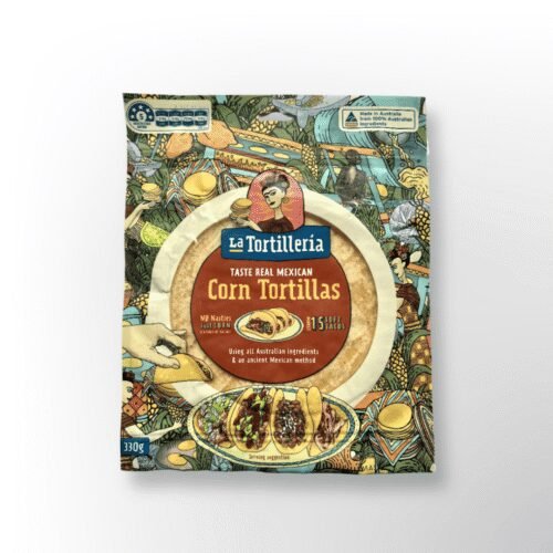 La Tortilleria 14.5cm Nixtamal Corn Tortillas (330g)