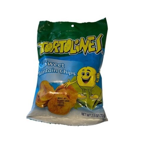 Tortolines Sweet Plantain Chips 70g