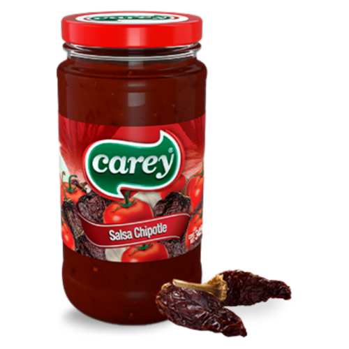 Carey Salsa Chipotle Hot Salsa - 345g